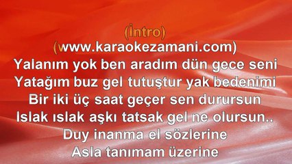 Aykut İlter ‐ Çimdik - 2004 TÜRKÇE KARAOKE