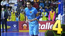 FCB Futsal: Top 5 aturades març / Top 5 paradas Marzo