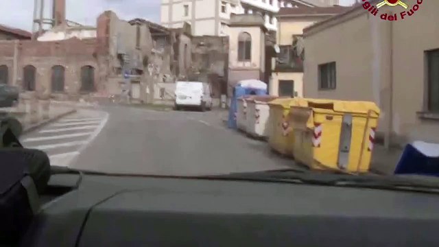 Prato - Maltempo, gli interventi dei vigili del fuoco (06.03.15)