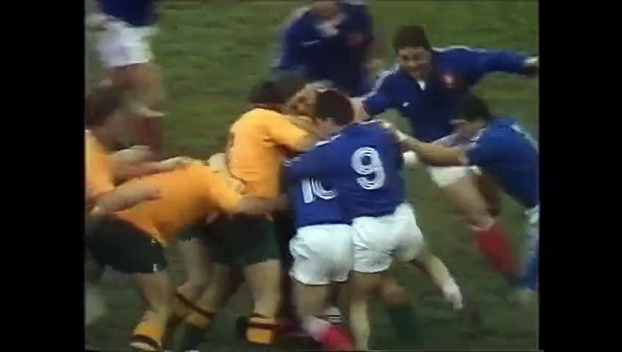Bagarre rugby Australie vs France 1990 Vidéo Dailymotion