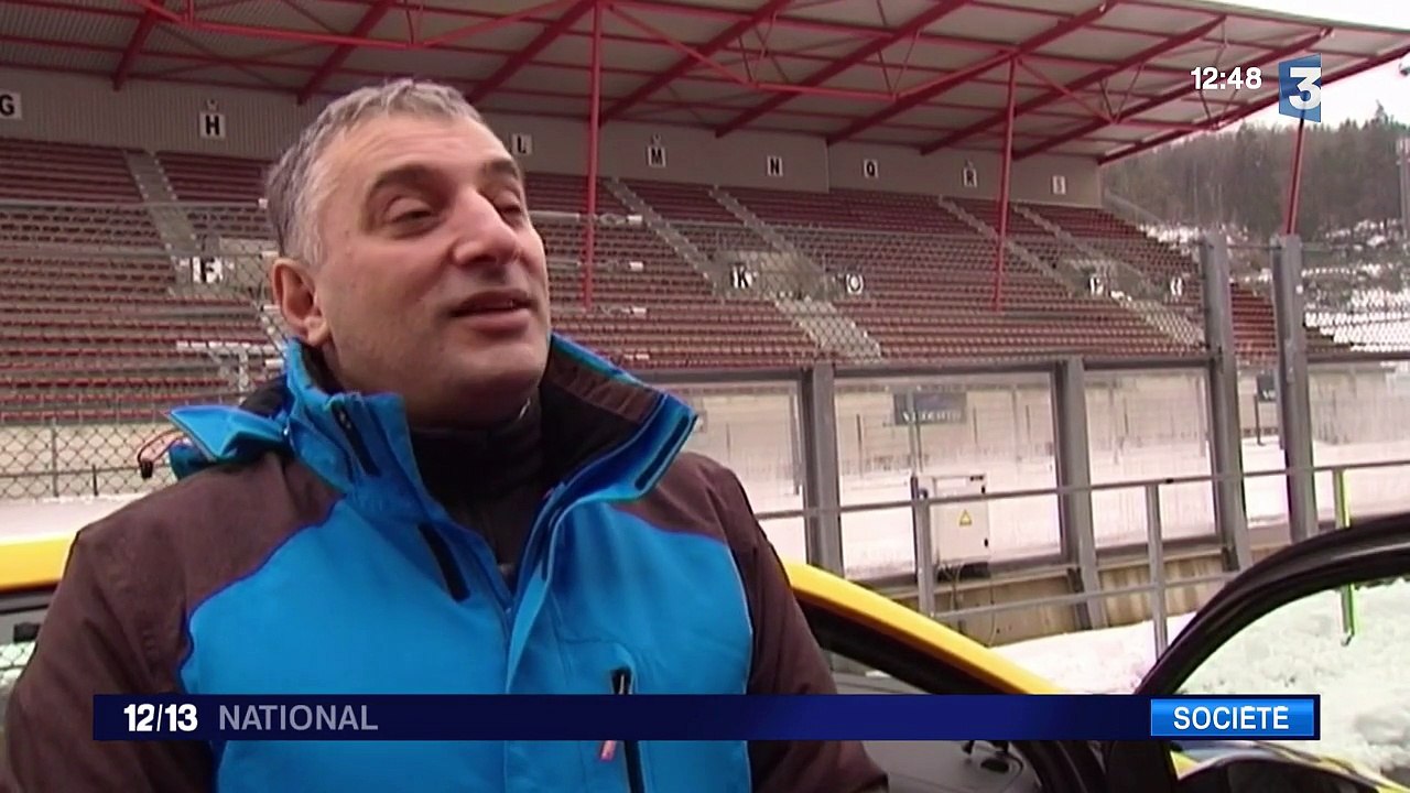 En Belgique, les non-voyants peuvent conduire sur un circuit