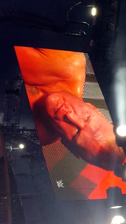 WrestleMania 31 Seth Rollins End Segment