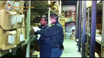 San Giuseppe V. (NA) - Discarica abusiva e 12 milioni di prodotti cinesi -live- (17.03.15)