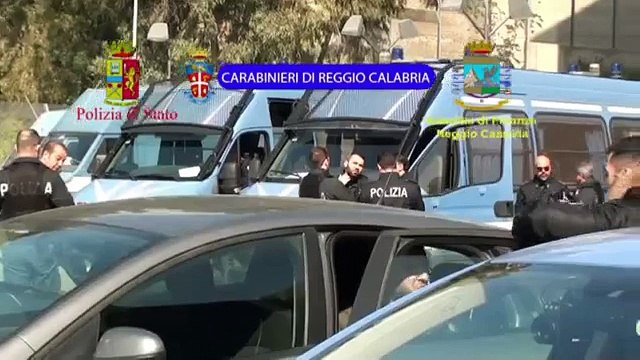 Reggio Calabria - Droga, armi e furti di energia: operazione Ciccarello (14.03.15)