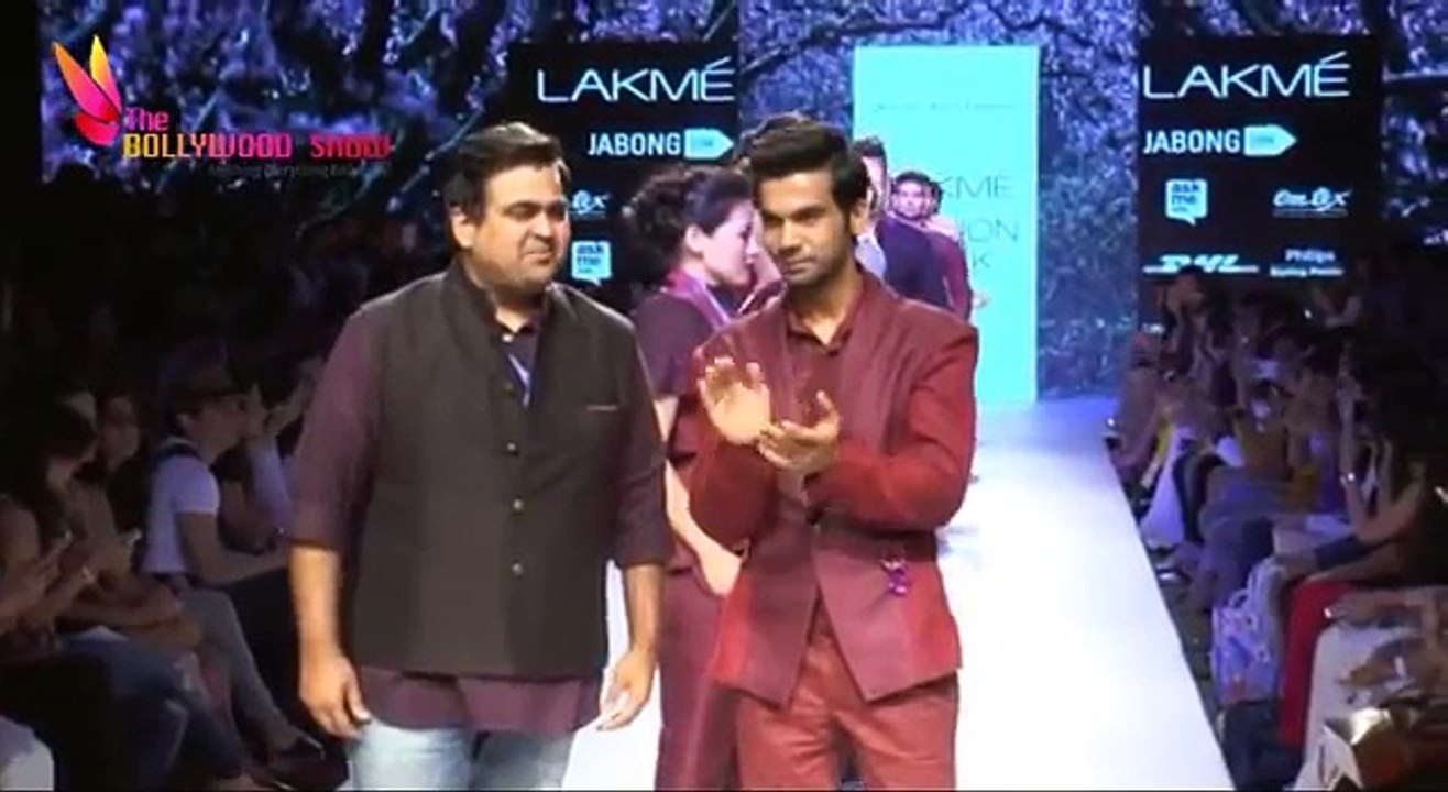 Rajkumar Rao Debuts On The Ramp