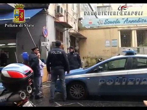 Napoli - Clan in lotta per il potere, 50 arresti a Forcella -live- (03.03.15)