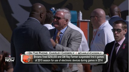 Casserly on Browns' consequences: 'It's a fair decision'