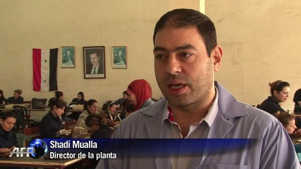 Siria: una fábrica de puros en plena guerra