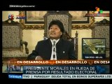 Evo Morales: denuncias por corrupción en comicios serán investigadas