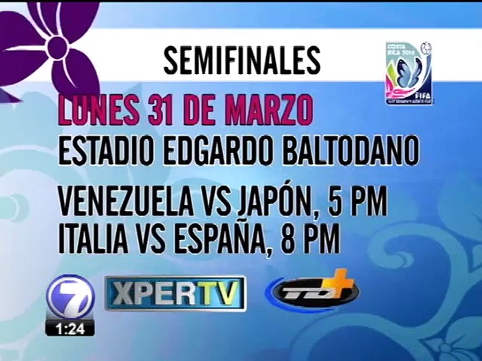 Todo listo para semifinales del Mundial Femenino Sub-17