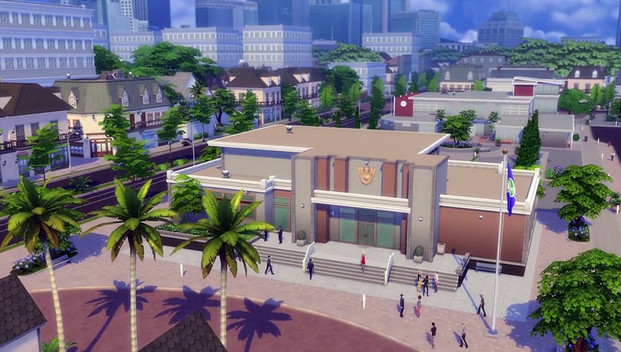 The Sims 4 Get To Work  HD Trailer (www.workingpcgames.com)