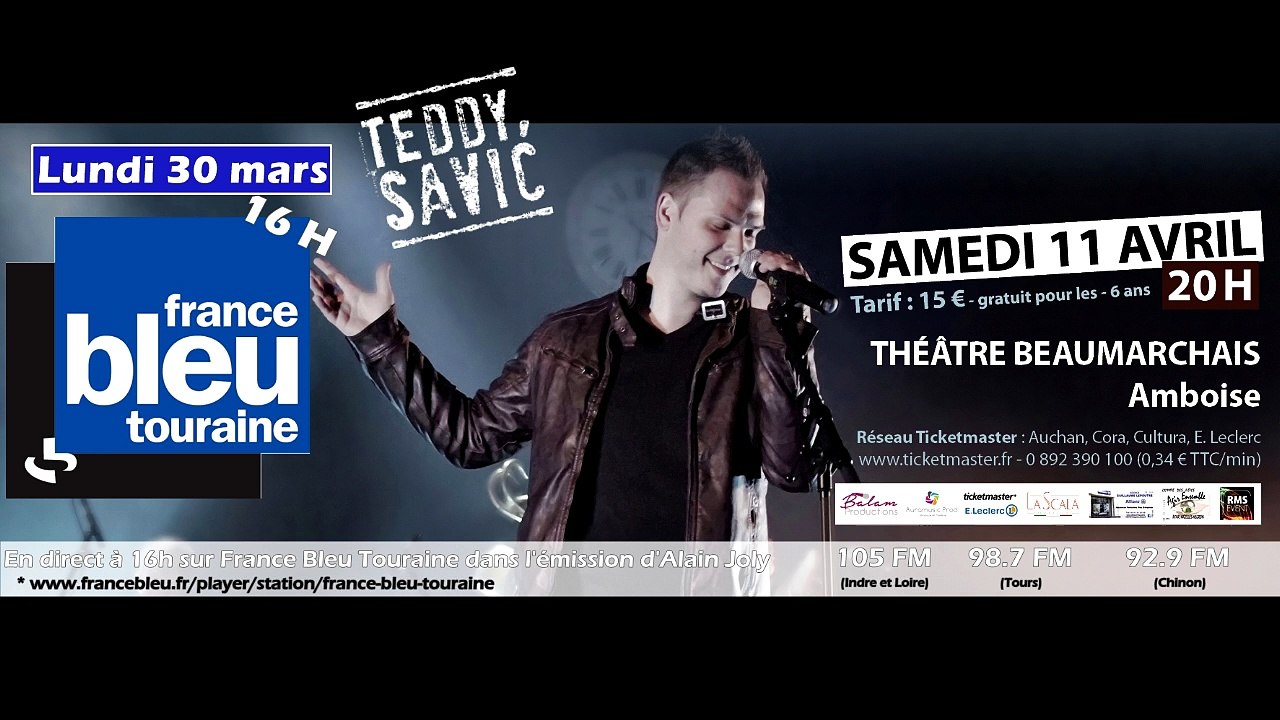 Interview France Bleu Touraine (30 mars 2015)