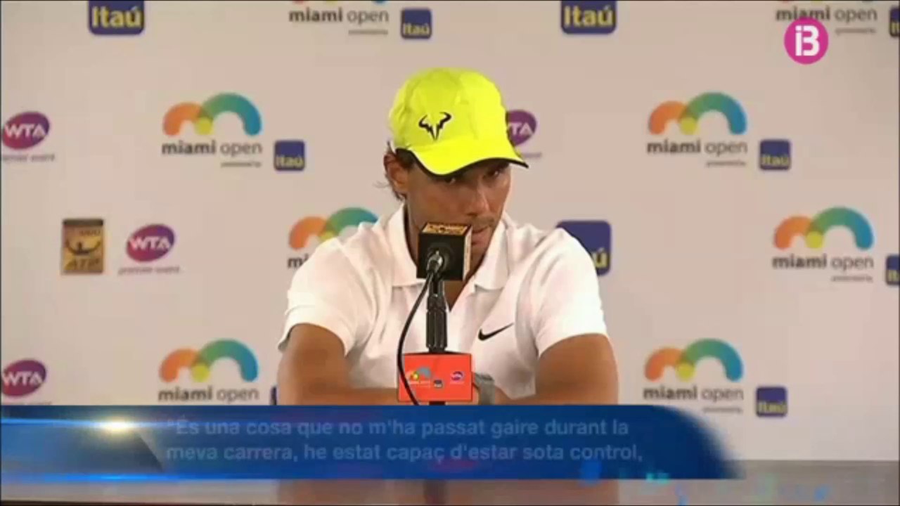 Pafael Nadal Press conference / R3 Miami Open 2015