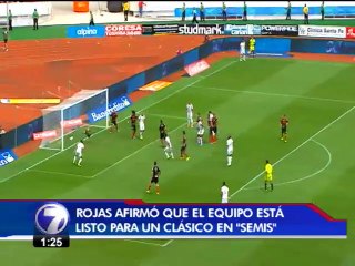 Juan Carlos Rojas: “Sería de gran motivación enfrentar a la Liga en semifinales”