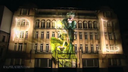 3D projection mapping - Ralph Lauren 4D Experience - London