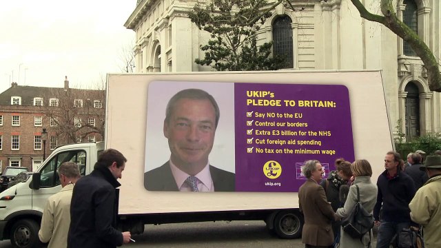 GB: Nigel Farage annonce son programme pour les élections législatives