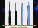Iphone 3g Digitizer Touch Screen LCD Replacement 8 Tools Repair Kit Microfiber cloth