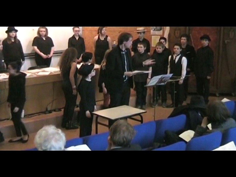 [Ecole en choeur]Académie de Rouen - Collège Guillaume le Conquérant à Saint-Saëns