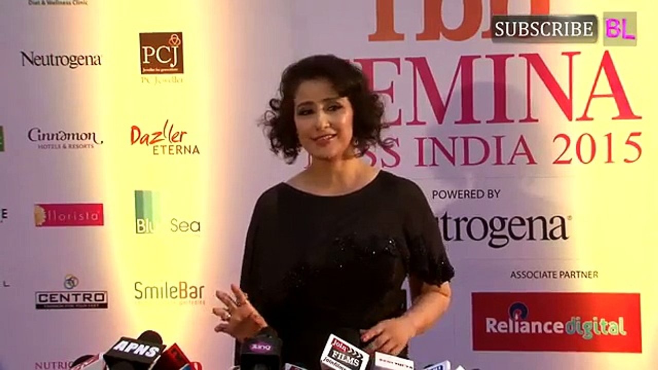 Manisha Koirala    Red Carpet Grand Finale Of Femina Miss India 2015
