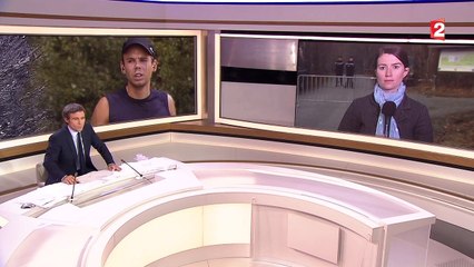 Une voie menant à la zone du crash a été dégagée pour faciliter les recherches