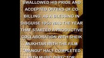 DR. NAG RAO PRESENTS ASHA BHOSLE'S FIRST FILM FOR O. P. NAYYAR: MANGU: 