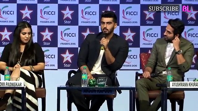 Arjun Kapoor, Ayushmann Khurrana & Bhumi Pednekar At Curtain Raiser Of FICCI Frame 4
