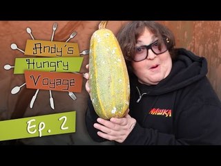 Greek Breakfast w/ Andy Milonakis' Aunt! - Andy’s Hungry Voyage | Ep 2