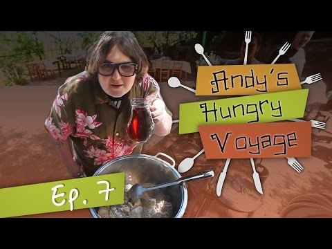 Greek Family Cookout with Andy Milonakis! - Andy’s Hungry Voyage | Ep 7