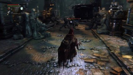 Bloodborne - Combat contre des Loups Garous