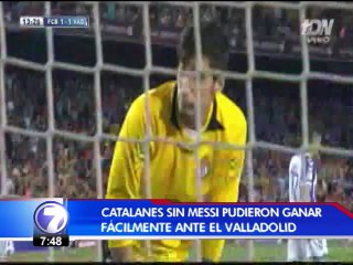 Barcelona 4 -Real Valladolid C.F. 1