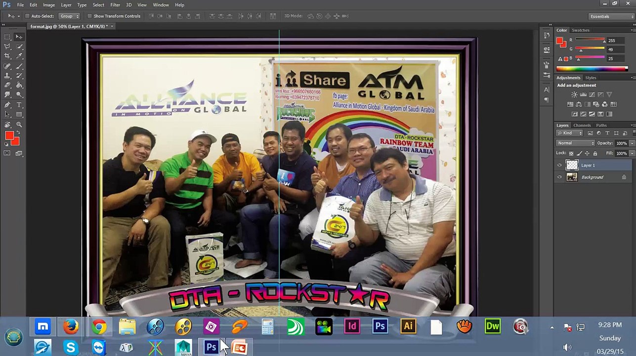 Adobe Photoshop CS6 (basic & essentials) : LESSON 01