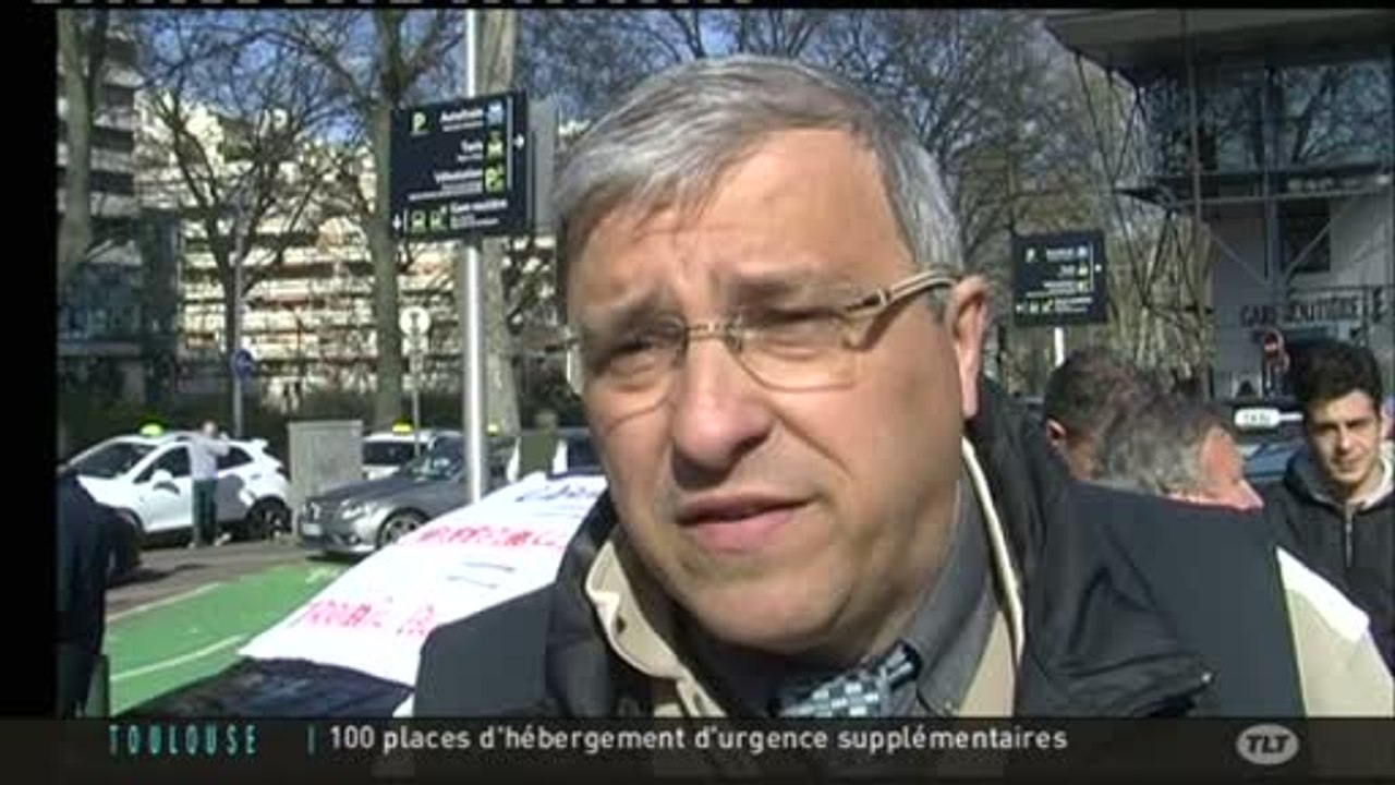 Taxi : Manifestation contre l’application Uber Pop