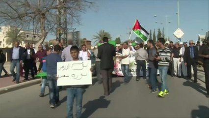 الاحتلال الإسرائيلي يقمع مسيرات يوم الأرض بالضفة