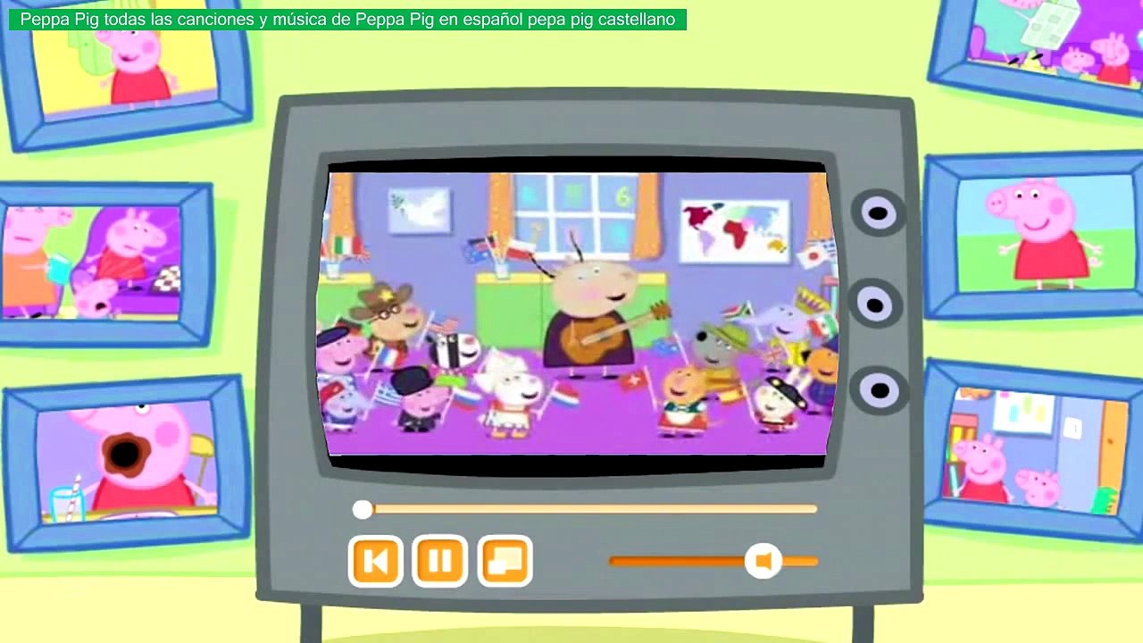 Peppa Pig todas las canciones y música de Peppa Pig en español pepa pig castellano