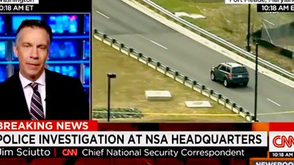 US Criminal Government: CLAPPER/DNI-NSA STAGED Shooting; Black NSA Vehicle Used; MORE NSA/CNN LIES