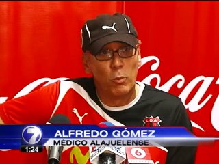 Jerry Palacios regresó lesionado