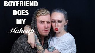 Boyfriend Does My Makeup (FINALLY!!!)- JkissaMakeup