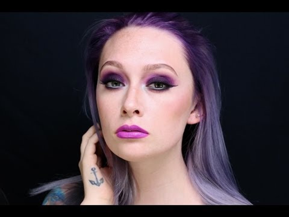 Jkissa's Face Routine - MAC, Kat Von D & Lush Cosmetics