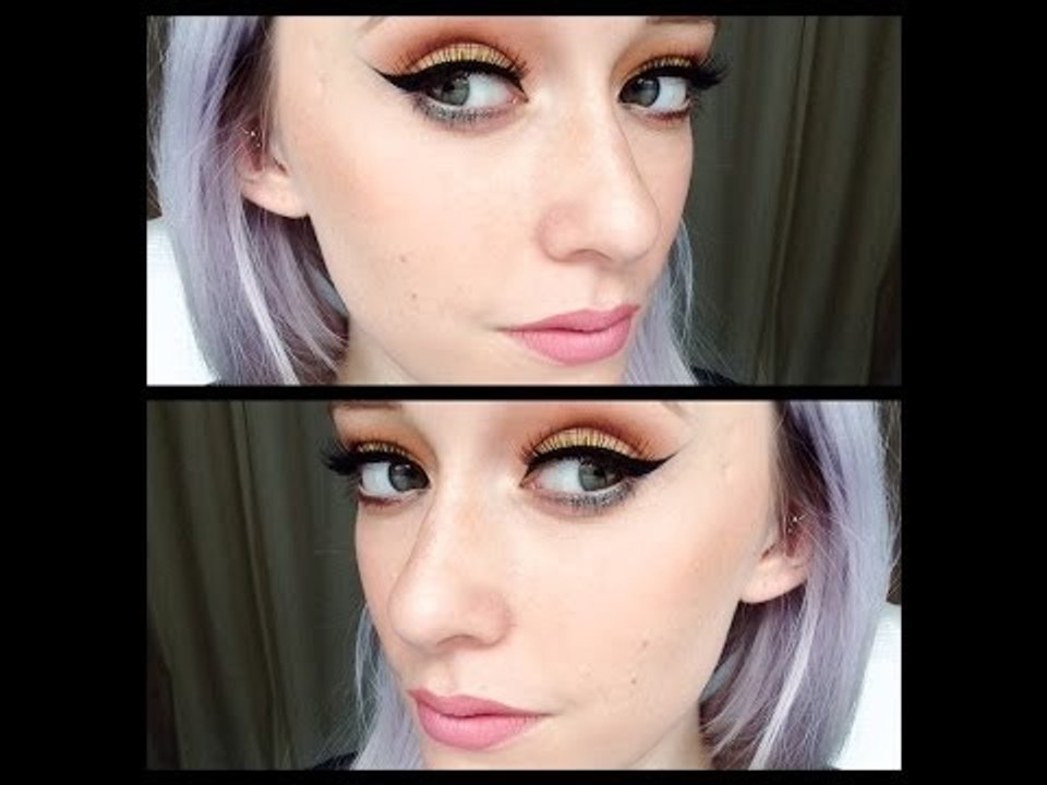 How To: Bold Orange & Green Eyeshadow Makeup Tutorial - Inglot Cosmetics