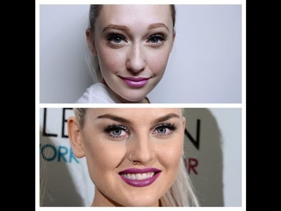 Perrie Edwards Little Mix Makeup Tutorial: Sultry Eyes & Glam Lips