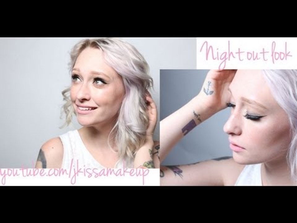 Girls Night Out - Getting Ready Makeup Tutorial: MAC Cosmetics, She's Beauty False Lashes