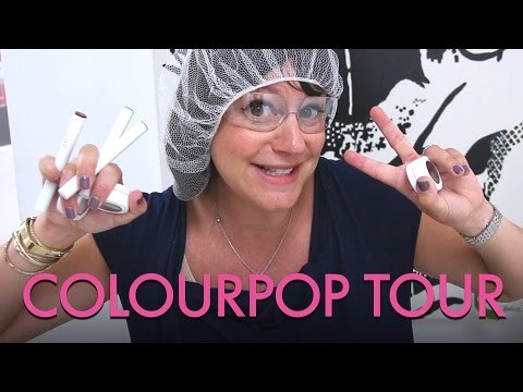 Exclusive Tour of the ColourPop Makeup Factory | Jamie Greenberg Makeup Artist