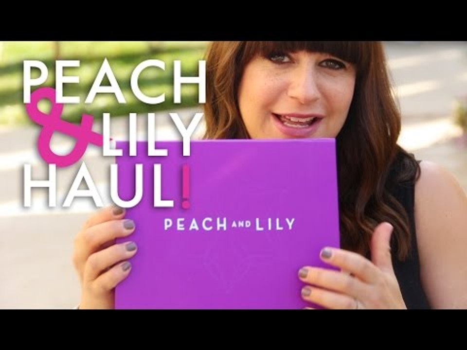 Peach and Lily Haul! | Jamie Makeup Greenberg