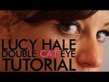 Lucy Hale Double Cat Eye Tutorial | Jamie Greenberg Makeup
