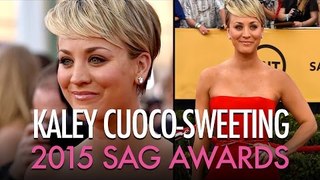 Kaley Cuoco - SAG Awards 2015  | Jamie Greenberg Makeup Artist