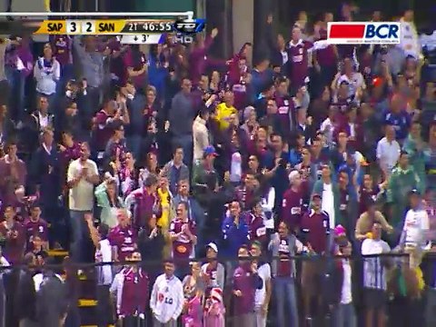 Gol: Saprissa 3 - 2 Santos