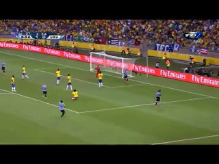 Gol Brasil 1 - Uruguay 1