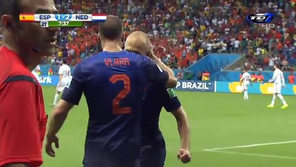 Gol España 1 - Holanda 2