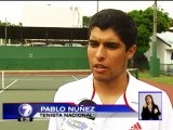 Tenista Pablo Núñez se estará entrenando dos meses en Argentina