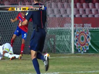 Gol: Costa Rica 0 - 1 Venezuela